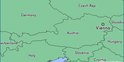 Wien in Landkarte