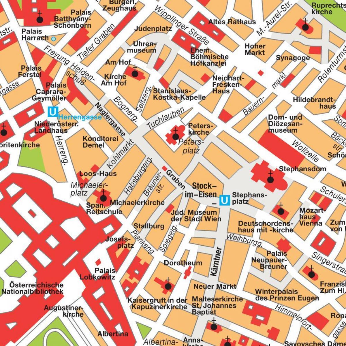 Wien Innenstadt Karte