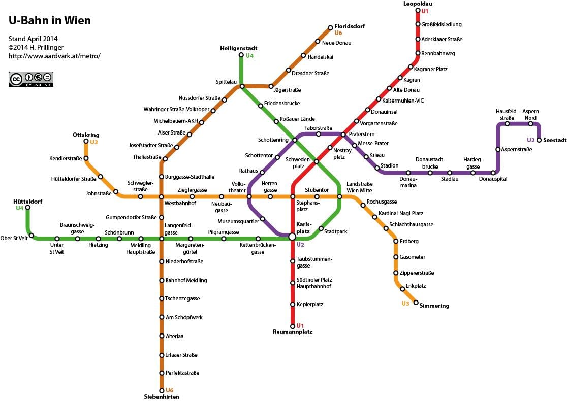 Wien u-Karte