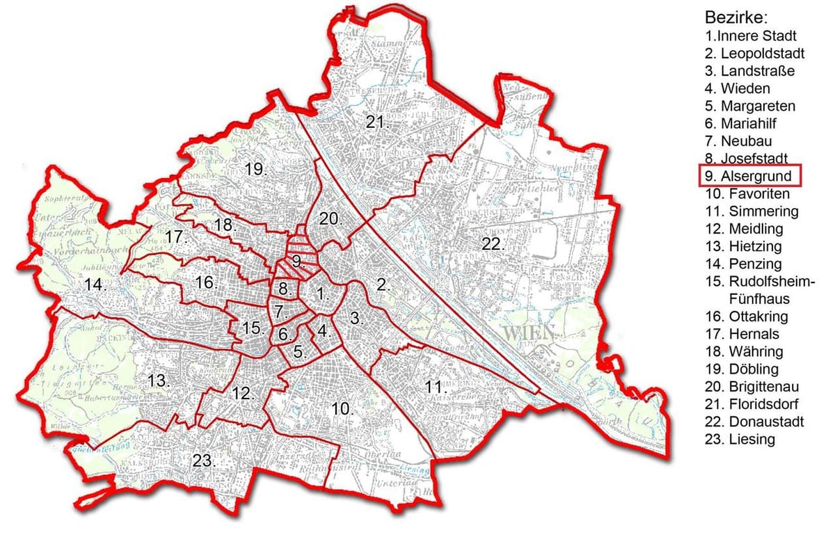 Wien bezirk anzeigen