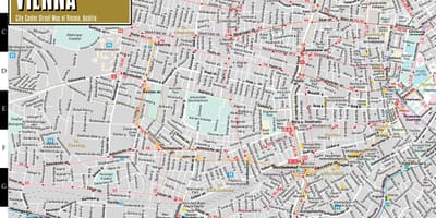 Stadtplan Wien österreich