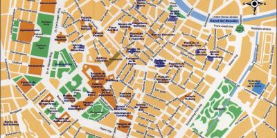 Karte von street central Wien