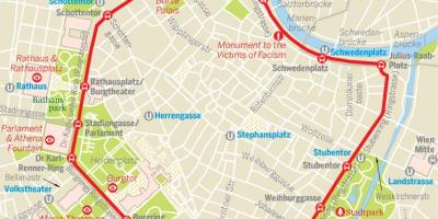 Vienna ring tram route anzeigen