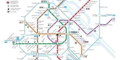 Wien-Bahn-Karte